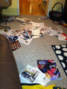 Magazine shredding is fun