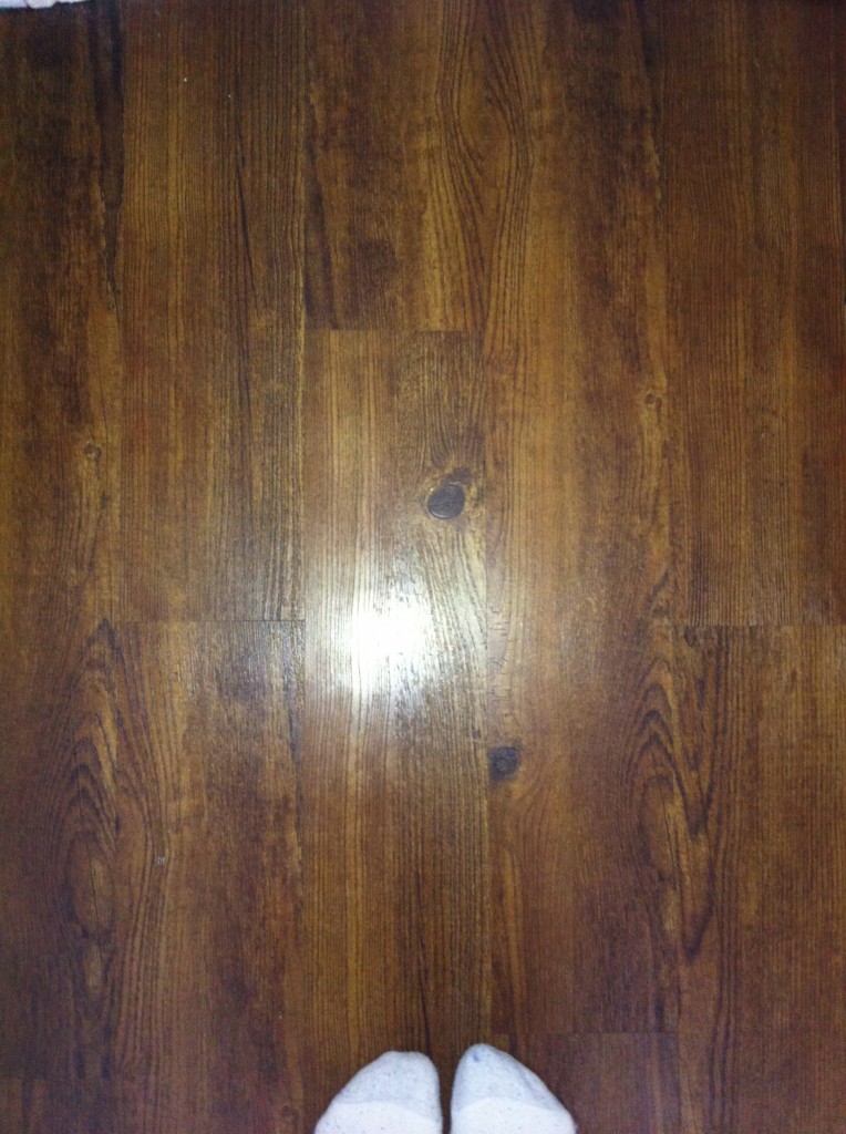 New flooring...
