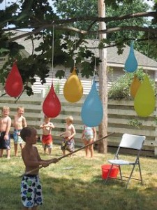 Water balloon pinatas WILL be happening this summer.  