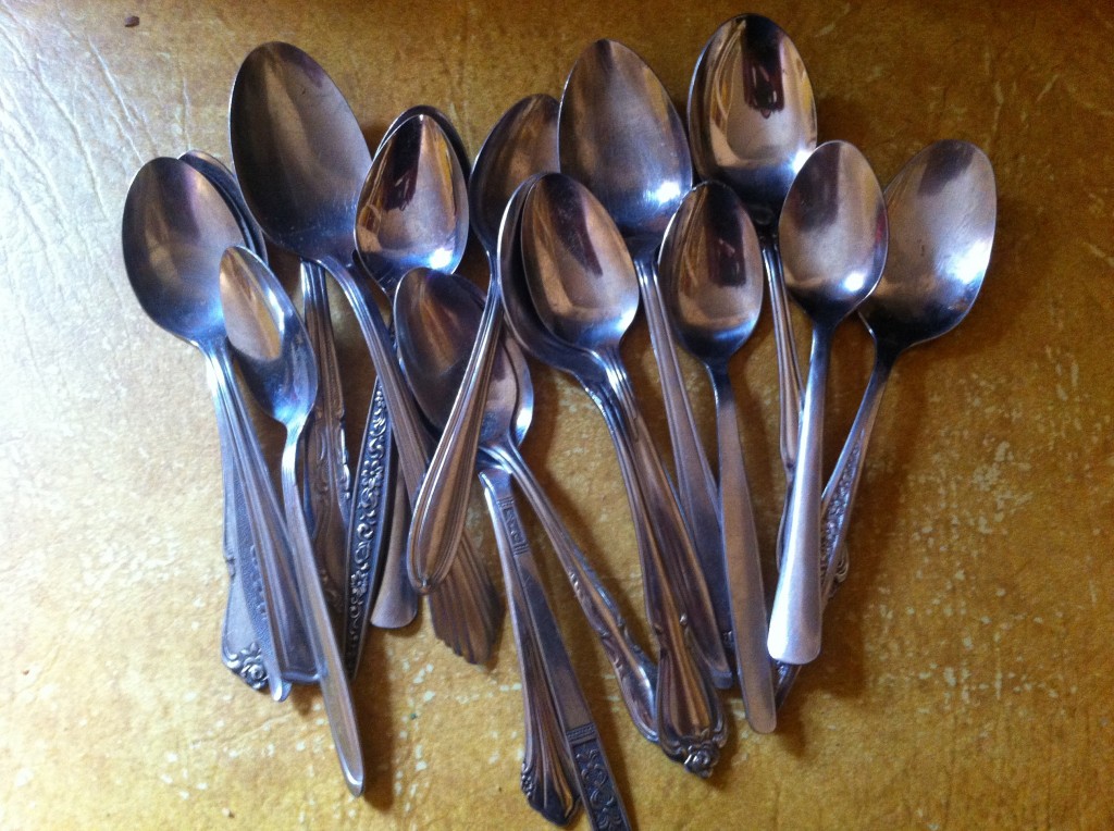 A few spoons