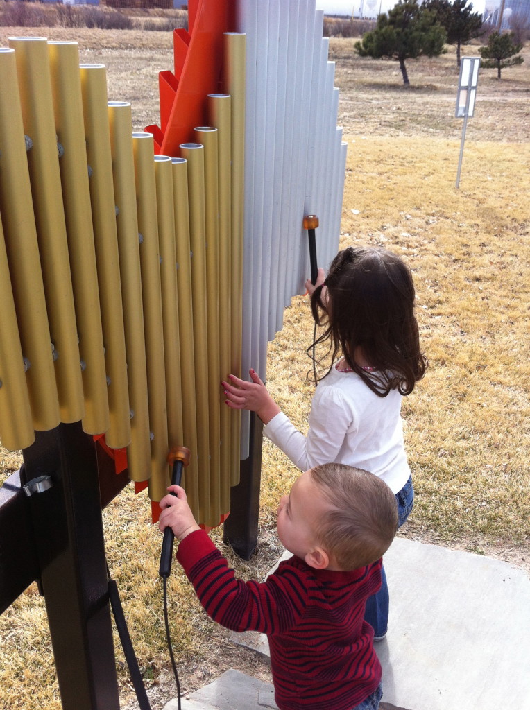 They love this xylophone! 