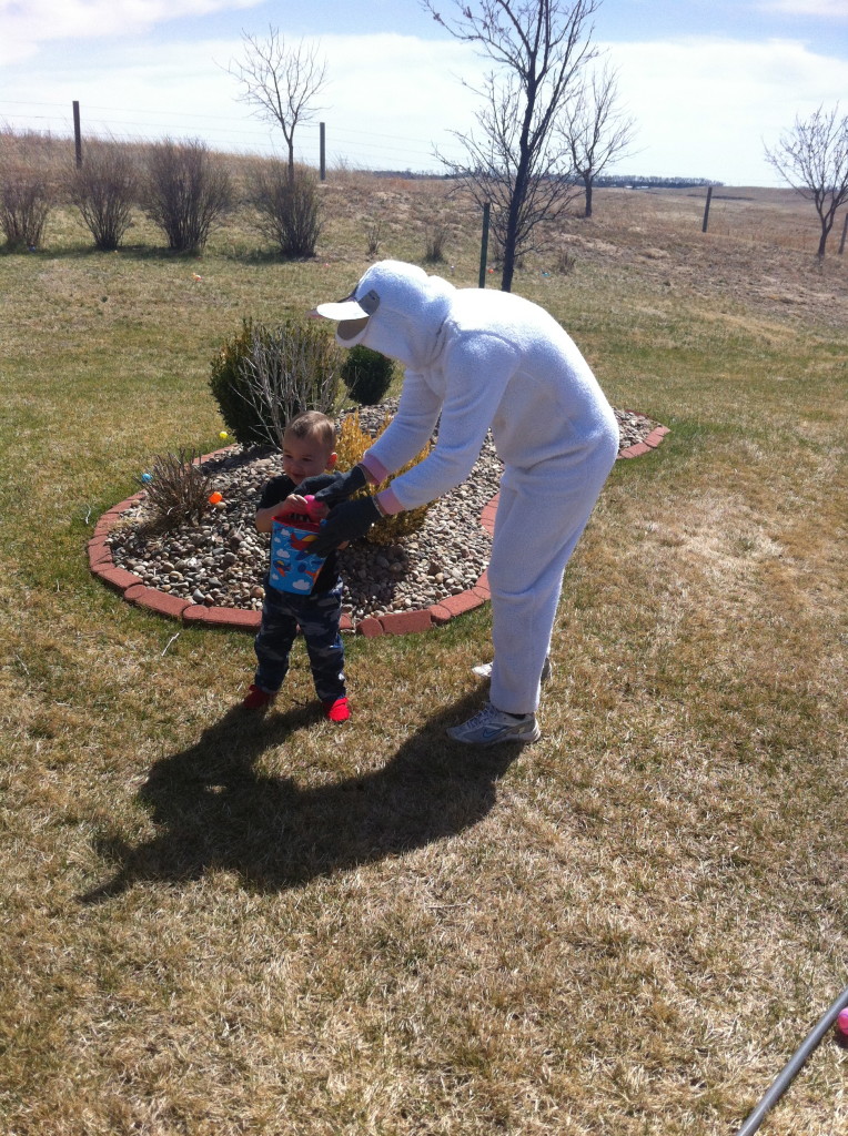 The Easter bunny was a big helper...