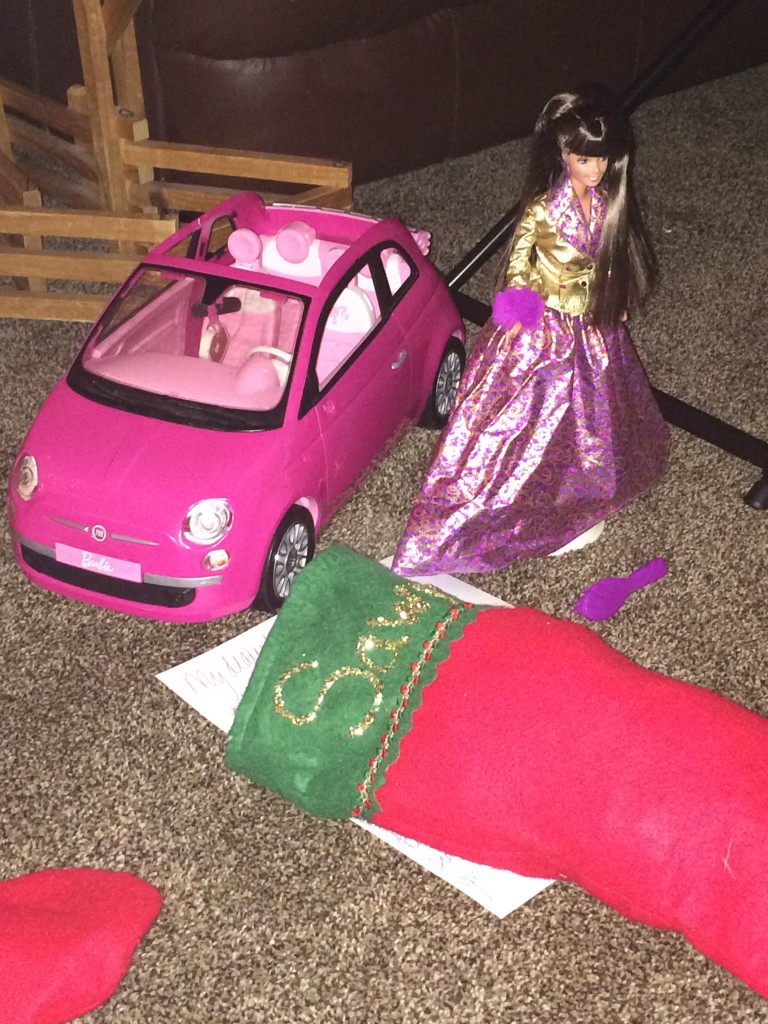 Barbie car for Sawyer