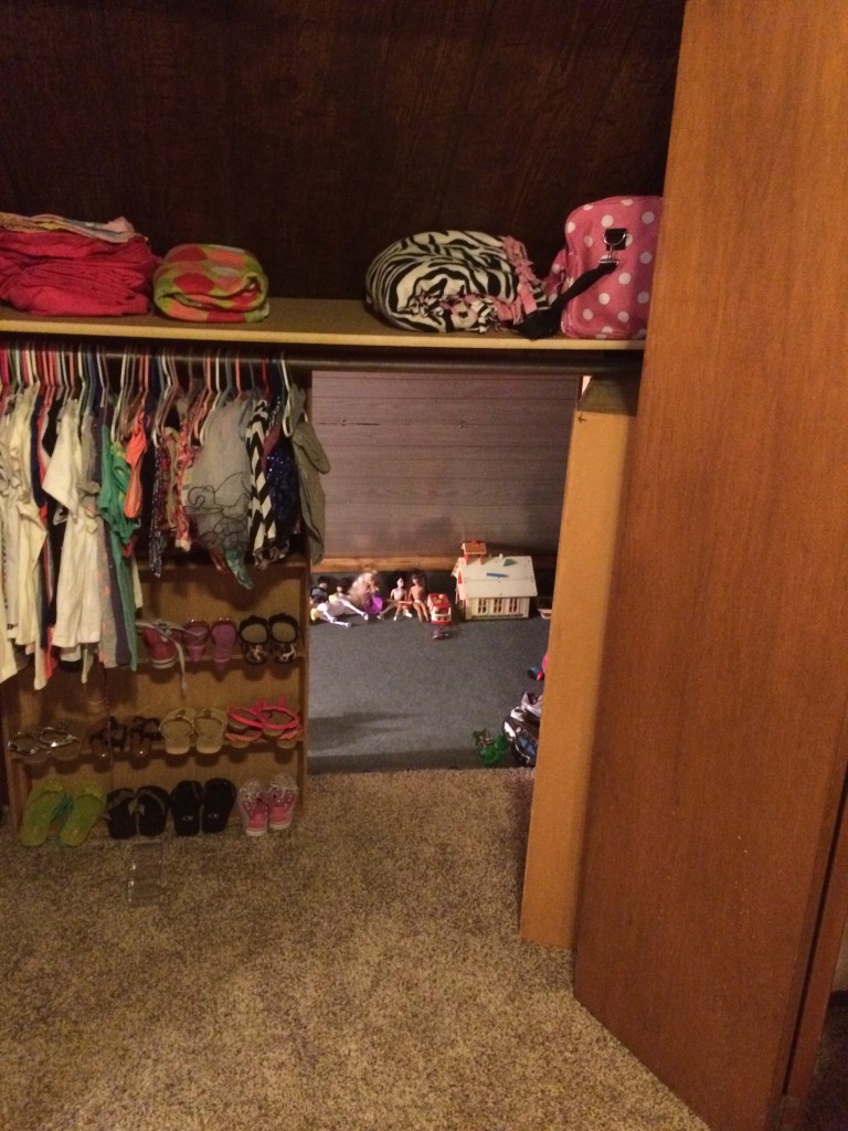 Sawyer's closet